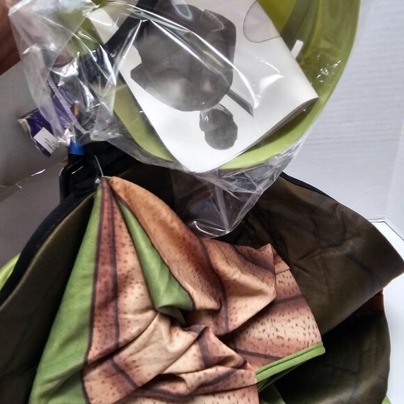 New Child Teenage Mutant Ninja Turtle Costume Boy Girl L 12-14 Rubies DONATELLO - Picture 13 of 15